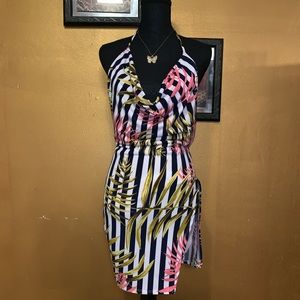 Haltered Mini Dress